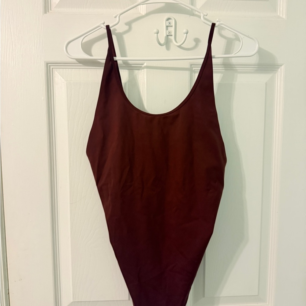 Free People spaghetti strap bodysuit size M